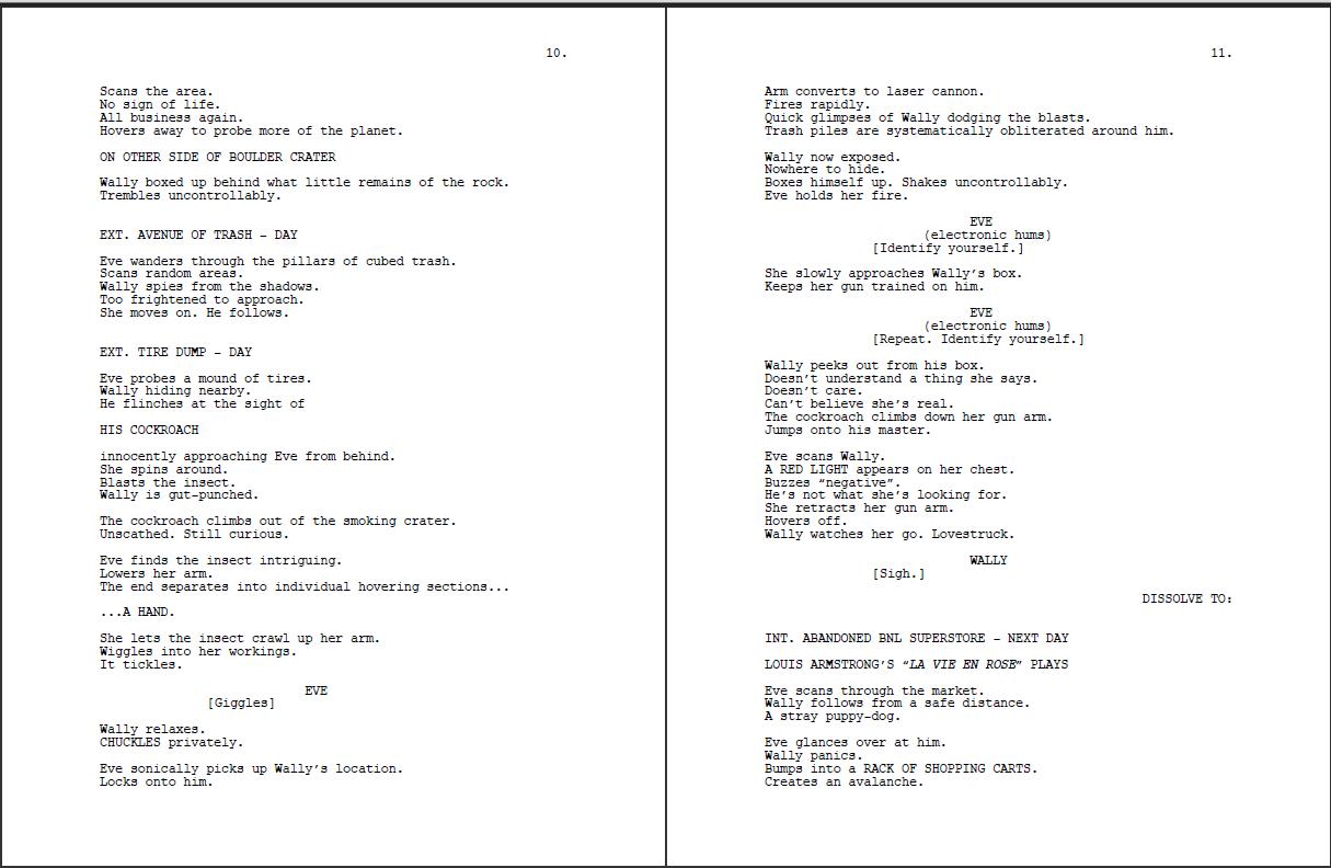 wall-e screenplay pdf